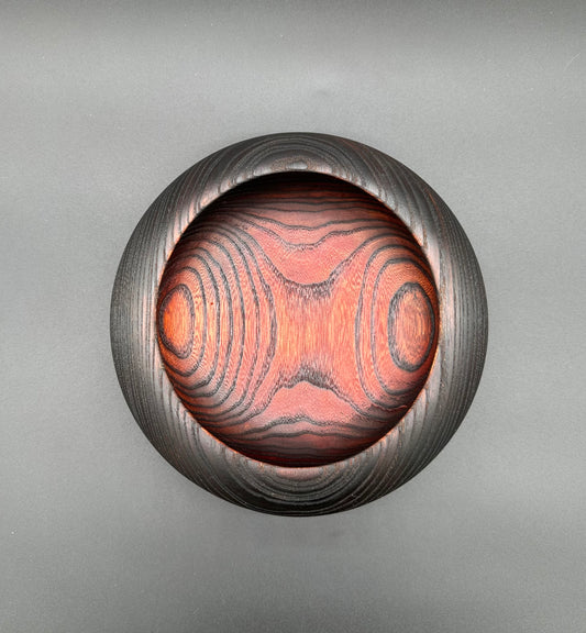 Yakisugi Dyed Elm Bowl
