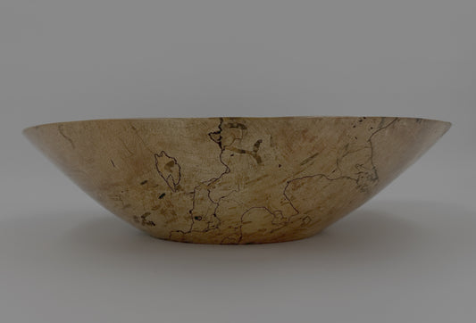 Spalted Maple Bowl 12X4