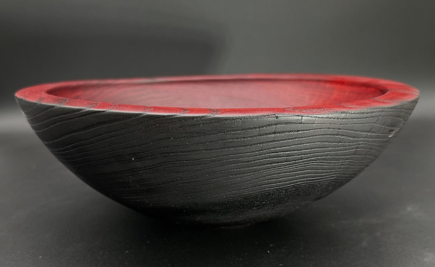 Yakisugi Nested Dyed Bowl Set in Ash