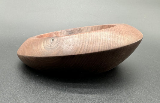 Off-Center Walnut Bowl