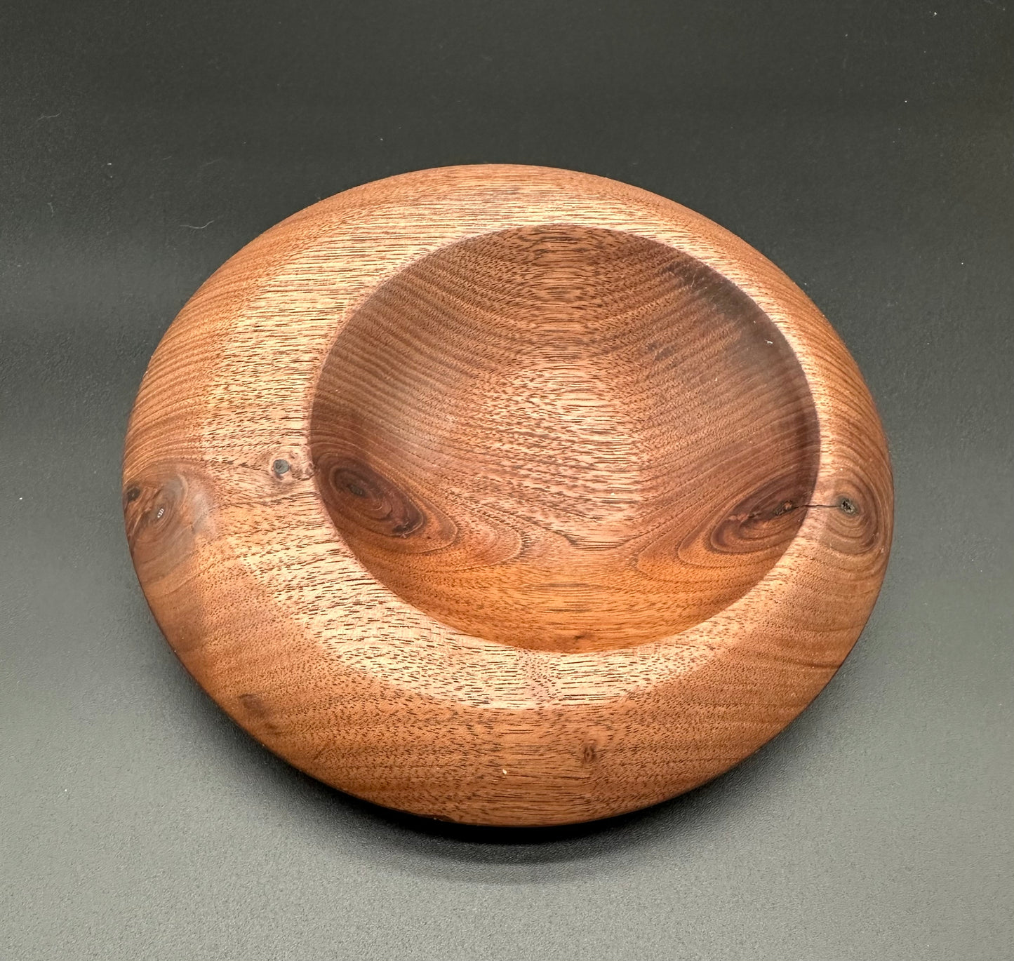 Off-Center Walnut Bowl